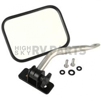Rugged Ridge Exterior Mirror Manual Rectangular Single - 1102613