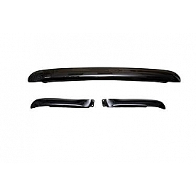 Lund International Bug Shield - Polycarbonate Smoke Fender Eyebrows Only - 18426