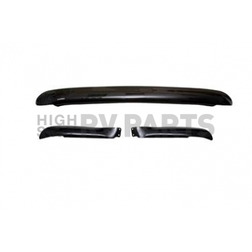 Lund International Bug Shield - Polycarbonate Smoke Fender Eyebrows Only - 18426
