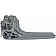 Help! By Dorman Interior Door Handle - Lever Plastic Silver Single - 88577