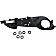 Help! By Dorman Interior Door Handle - Plastic Black Housing With Silver Lever Single - 88583