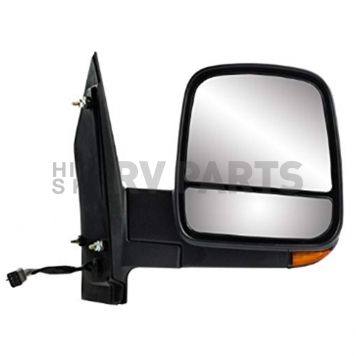 K-Source Exterior Mirror Manual OEM Black Single - 62167G