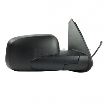 K-Source Exterior Mirror Manual OEM Black Single - 62177G-1