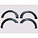Street Scene Fender Flare - Black Urethane Set Of 4 - 95059455