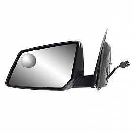 K-Source Exterior Mirror Manual OEM Black Single - 62186G
