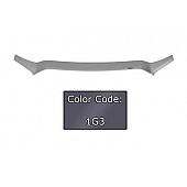 Auto Ventshade Bug Shield - Acrylic Magnetic Gray Metallic - Vehicle Color Code 1G3 - 3220791G3