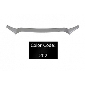 Auto Ventshade Bug Shield - Acrylic Black - Vehicle Color Code 202 - 322079202