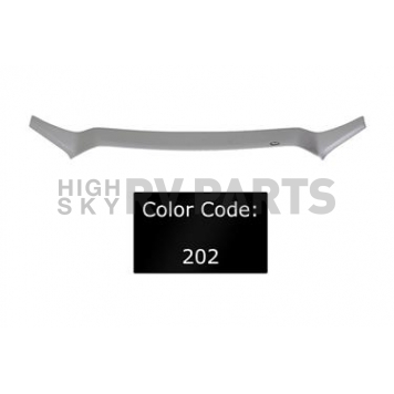 Auto Ventshade Bug Shield - Acrylic Black - Vehicle Color Code 202 - 322079202