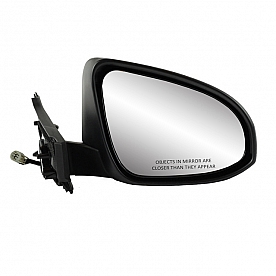 K-Source Exterior Mirror Electric OEM Black Single - 70727T