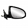K-Source Exterior Mirror Electric OEM Black Single - 70727T