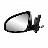 K-Source Exterior Mirror Electric OEM Black Single - 70728T
