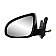 K-Source Exterior Mirror Electric OEM Black Single - 70728T