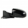 K-Source Exterior Mirror Electric OEM Black Single - 70728T