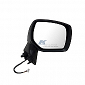 K-Source Exterior Mirror Electric OEM Black Single - 71003U