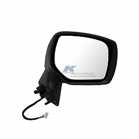 K-Source Exterior Mirror Electric OEM Black Single - 71003U