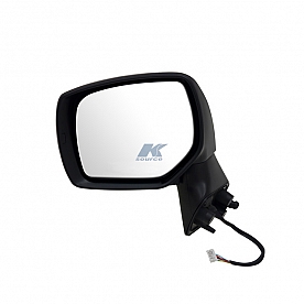 K-Source Exterior Mirror Electric OEM Black Single - 71004U