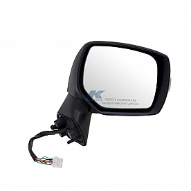 K-Source Exterior Mirror Electric OEM Black Single - 71005U