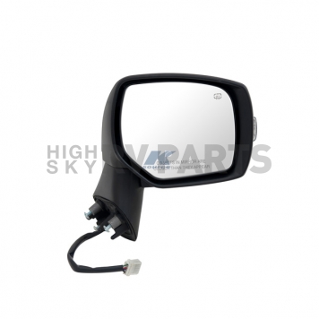 K-Source Exterior Mirror Electric OEM Black Single - 71007U