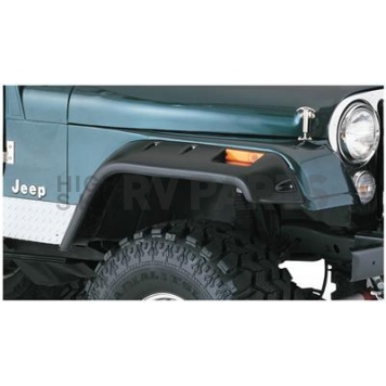 Bushwacker Fender Flare - Black Dura-Flex 2000 TPO Textured Plastic Matte Set Of 2 - 1005907