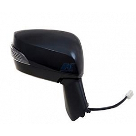 K-Source Exterior Mirror Electric OEM Black Single - 71011U