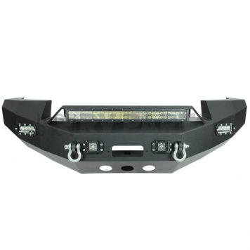 Paramount Automotive Bumper Direct-Fit 1-Piece Design Black - 570506