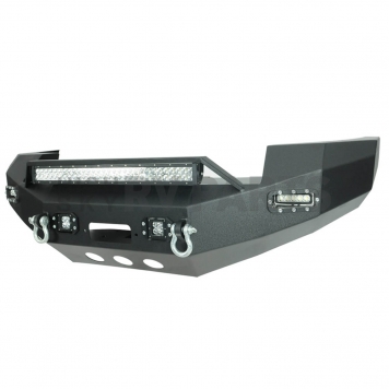 Paramount Automotive Bumper Direct-Fit 1-Piece Design Black - 570506-2