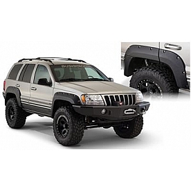 Bushwacker Fender Flare - Black Dura-Flex 2000 TPO Textured Plastic Matte Set Of 2 - 1007207