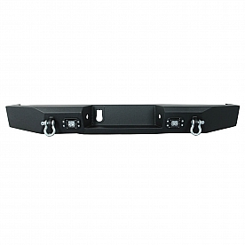 Paramount Automotive Bumper Direct-Fit 1-Piece Design Black - 570203