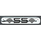 All Sales Center High Mount Stop Light Cover - Black Powder Coated SS Aluminum - 94016K
