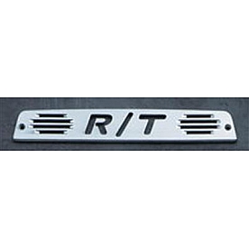 All Sales Center High Mount Stop Light Cover - Silver Brushed R/T Aluminum - 44010