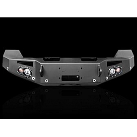 Fab Fours Bumper Premium 1-Piece Design Steel Black - DR13F29511