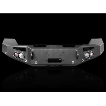 Fab Fours Bumper Premium 1-Piece Design Steel Black - DR13F29511
