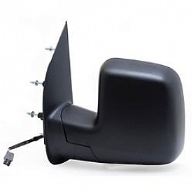 K-Source Exterior Mirror Electric OEM Black Single - 61198F