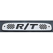 All Sales Center High Mount Stop Light Cover - Black Powder Coated R/T Aluminum - 44009K
