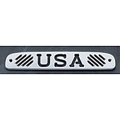All Sales Center High Mount Stop Light Cover - Black Powder Coated USA Aluminum - 44402K