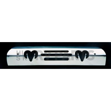 All Sales Center High Mount Stop Light Cover - Black Powder Coated Rams Head Aluminum - 43000K