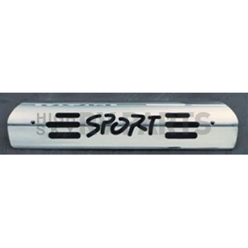 All Sales Center High Mount Stop Light Cover - Black Powder Coated Sport Aluminum - 43003K