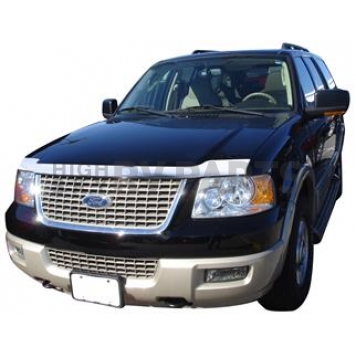 Auto Ventshade Bug Shield - Acrylic Chrome Plated - 622037