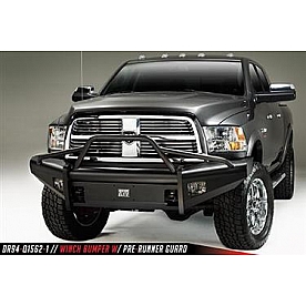 Fab Fours Bumper Premium 1-Piece Design Steel Black - DR94Q15621