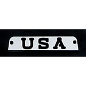 All Sales Center High Mount Stop Light Cover - Silver Polished USA Aluminum - 32400P