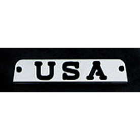 All Sales Center High Mount Stop Light Cover - Silver Polished USA Aluminum - 32400P