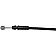 Dorman (OE Solutions) Hood Release Cable 5.58 Feet - 912203
