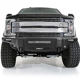 Smittybilt Bumper M1A2 Heavy Duty Modular Design Steel Black  - 612931