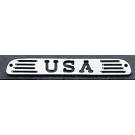 All Sales Center High Mount Stop Light Cover - Black Powder Coated USA Aluminum - 54406K