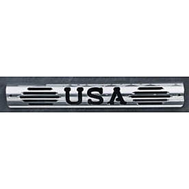 All Sales Center High Mount Stop Light Cover - Black Powder Coated USA Aluminum - 54404K