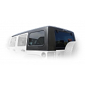 DV8 Offroad Hard Top 2-Piece Black Fiberglass - HT07SB42
