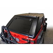 DV8 Offroad Hard Top 2 Piece Black Fiberglass - HTJL02B