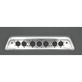 All Sales Center High Mount Stop Light Cover - Black Powder Coated Euro Style Aluminum - 57020K