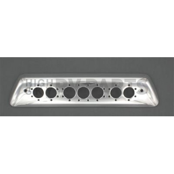 All Sales Center High Mount Stop Light Cover - Black Powder Coated Euro Style Aluminum - 57020K