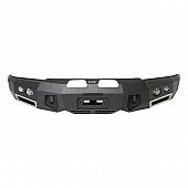 Smittybilt Bumper M1 Series 1-Piece Design Steel Black - 612833